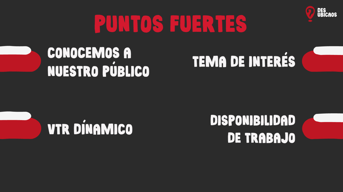 puntos fuertes del programa